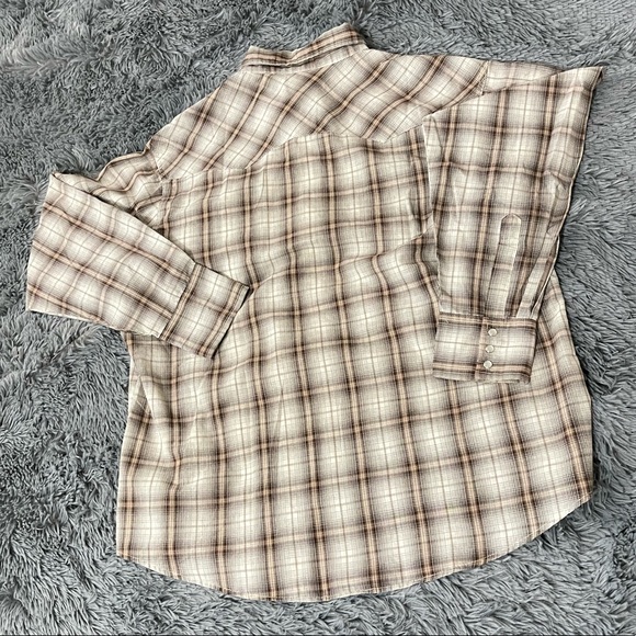 Vintage Wrangler Men’s Wrancher Shirt - Picture 6 of 11